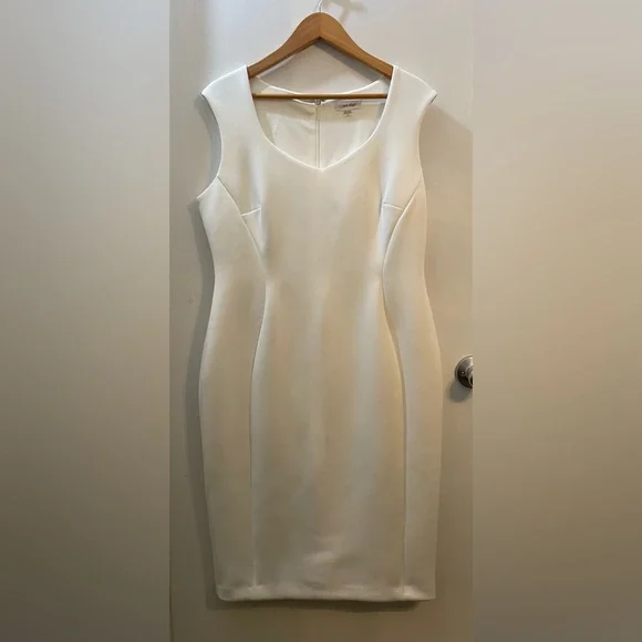 Calvin Klein | Dresses | Calvin Klein White Dress Size 2 | Poshmark